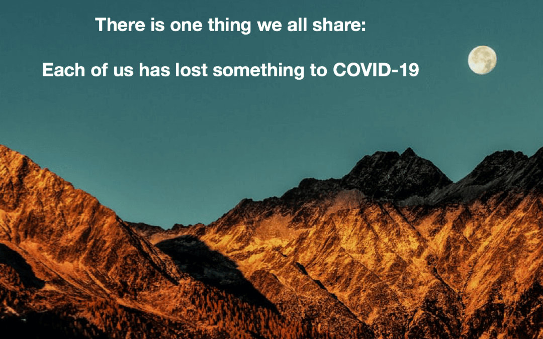 a blog about grief during covid-19